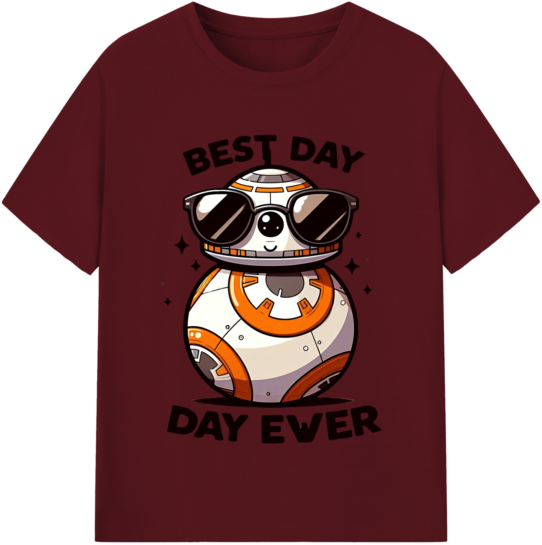 （画像用） スター・ウォーズ Star Wars 綿100％半袖Tシャツ（フロントプリント）